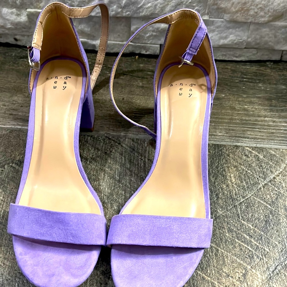Lavender sandals